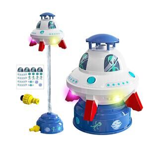 Skirfy UFO Water Sprinkler for Kids Toys